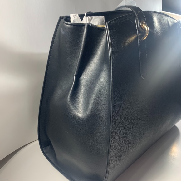 Anne Klein Winnie Tote Black Woman's Purse Bag NWT - Picture 9 of 10